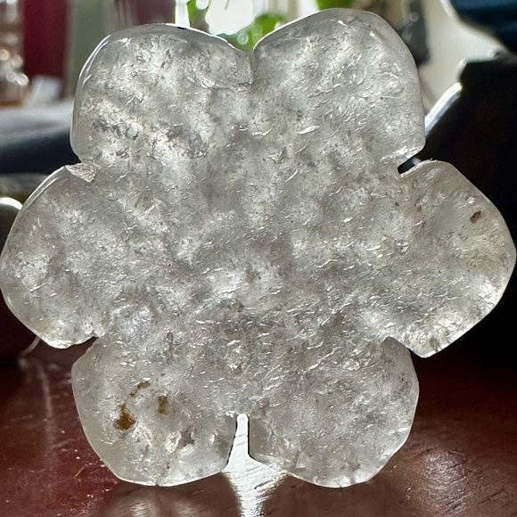 Selenite Crystal Snowflake - Picture 3 of 4